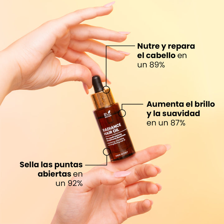 Radiance Hair Oil - Aceite capilar Nutritivo, Disciplinante, Iluminador | Eco Bio Boutique